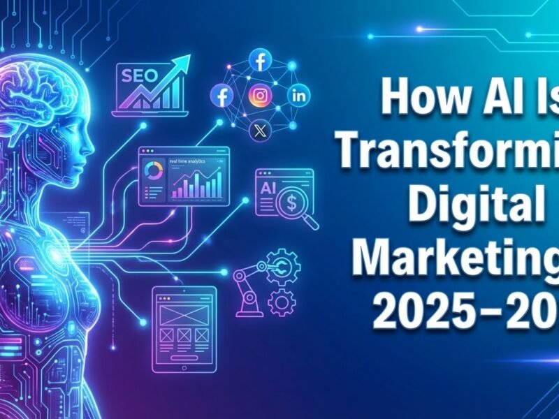 How AI is tranforming in Digital Marketing in 2025–2026