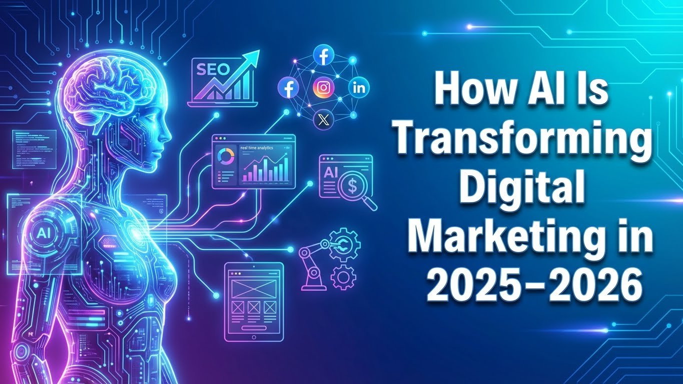 How AI is tranforming in Digital Marketing in 2025–2026